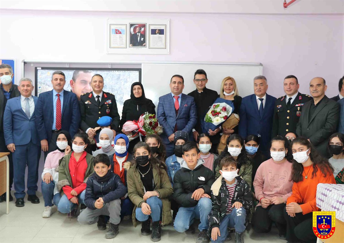 Şehit Jandarma Uzman Çavuş Yasin BARAN Anısına Kütüphane Açılış Töreni  14.03.2022