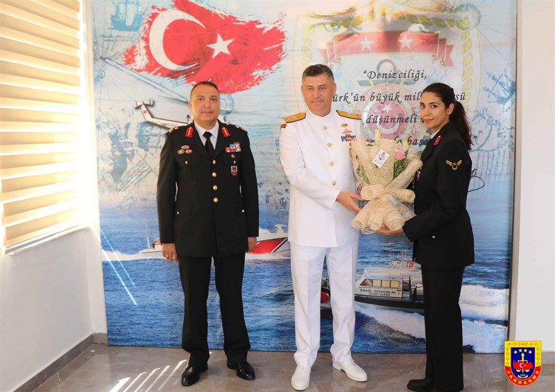 İzmir İl Jandarma Komutanlığı Sahil Güvenlik Komutanlığının 40. Yıl Dönümü Münasebetiyle Ziyaret Faaliyeti 20.06.2022