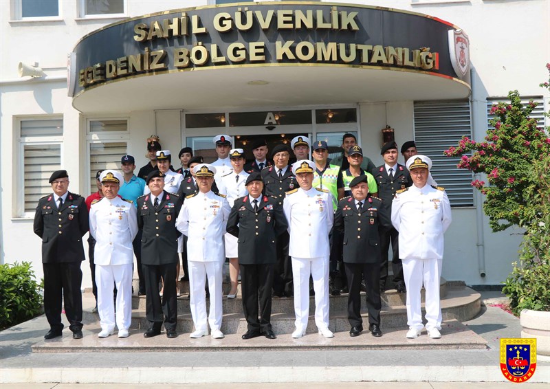 İzmir İl Jandarma Komutanlığı Sahil Güvenlik Komutanlığının 40. Yıl Dönümü Münasebetiyle Ziyaret Faaliyeti 20.06.2022