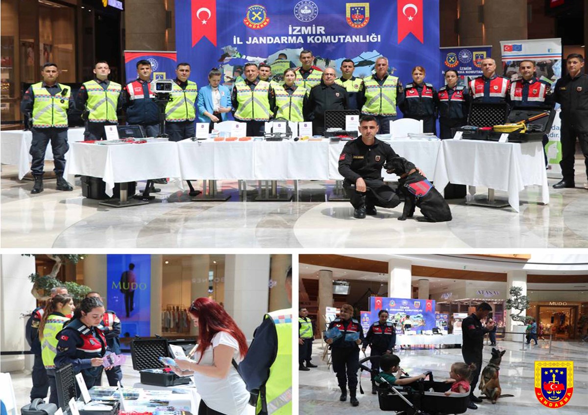 İzmir İl Jandarma Komutanlığı Ekiplerince İstinye Parkta Düzenlenen  7-13 Mayıs Trafik Haftası Faaliyeti  11.05.2022