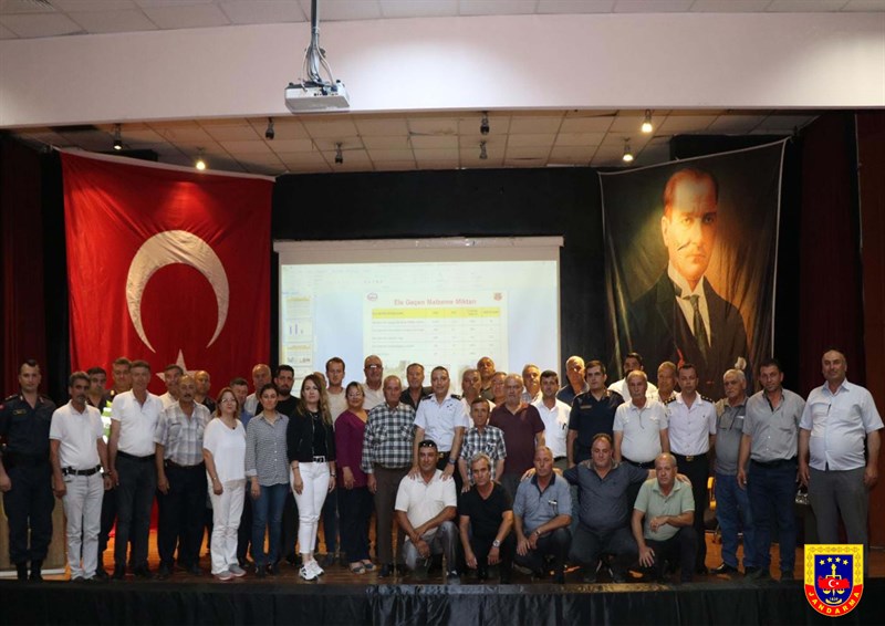 İzmir İl Jandarma Komutanı Tuğgeneral Hüseyin Hilmi ATABAY'ın Menemen Muhtarları ile Toplantısı  20.06.2022
