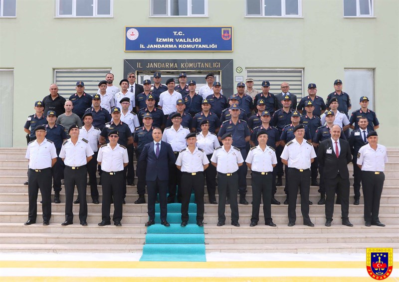 Tuğgeneral H. Hilmi ATABAY'ın İzmir İl Jandarma Komutanlığına Vedası. 24.08.2022