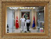 Sahil Güvenlik Ege Deniz Bölge Komutanı Tuğamiral Serkan TEZEL'in Birliğimizi Ziyareti. 14.09.2022