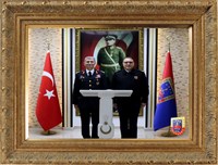 Foça J.Komd.Eğt.K.Tuğg. Halil ŞEN'in Birliğimizi Ziyareti   01.02.2022