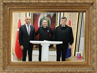 İl Emniyet Müdürü Mehmet ŞAHNE ve S.G.K.Tuğa. Serkan TEZEL'in Birliğimizi Ziyareti  07.02.2022
