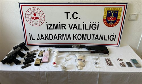 İzmir'de Jandarmadan Uyuşturucu Operasyonu