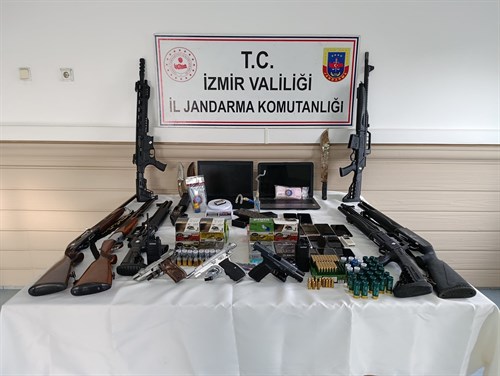 İzmir'de Jandarmadan Suç Örgütüne Operasyon